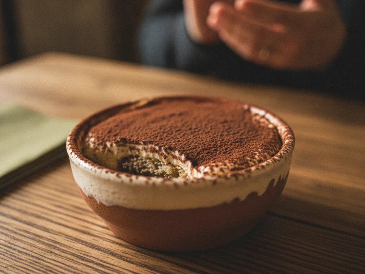 Tiramisù della Nonna in kleiner Schale